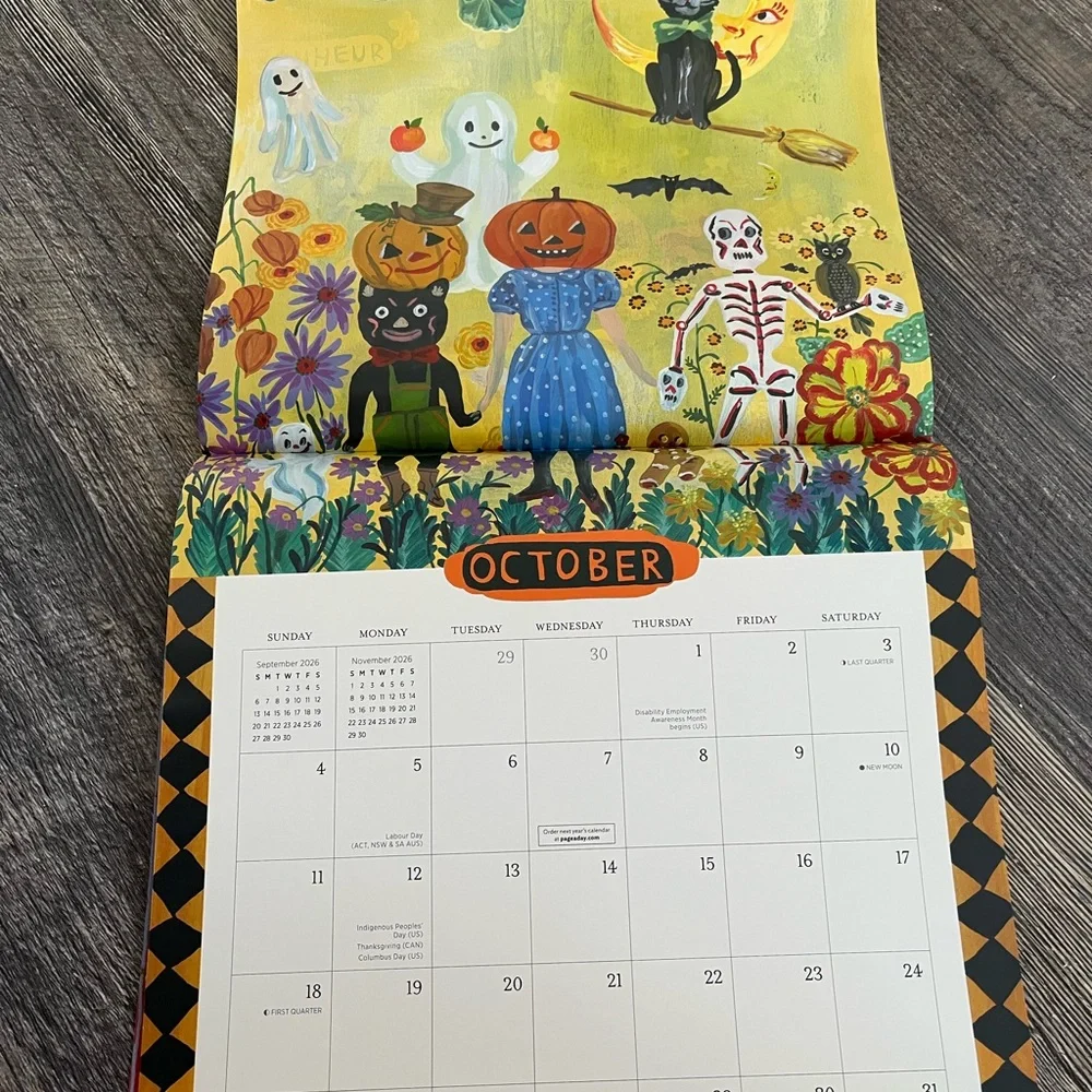 2026 World of Nathalie Lété Wall Calendar 2026! IN STOCK! Ready to ship!